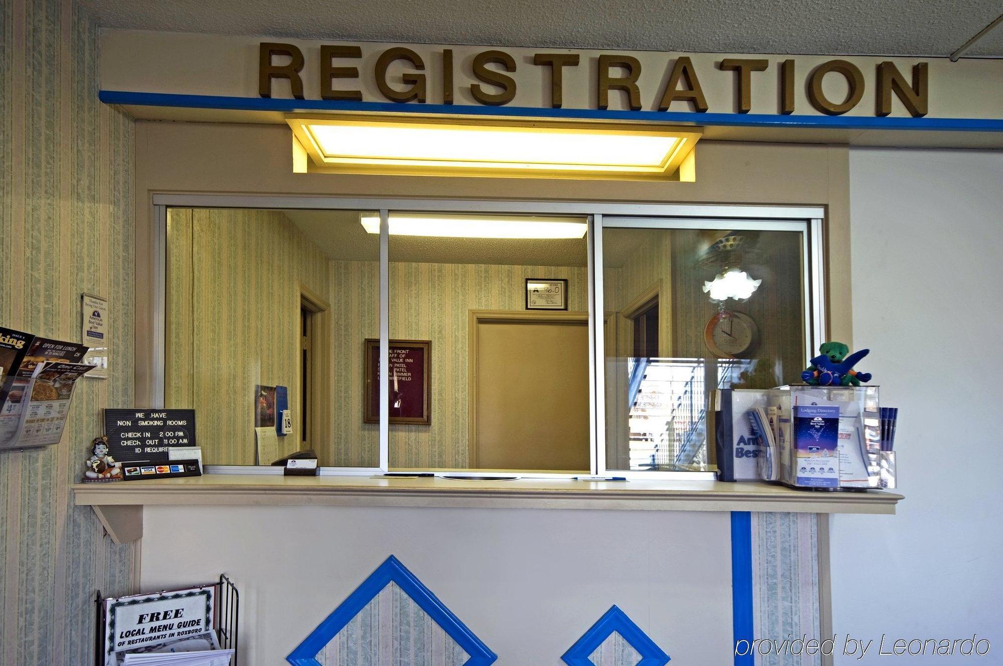 Americas Best Value Inn - Roxboro Interior photo